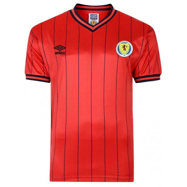 Scotland maglia storica da trasferta divisa da calcio da uomo seconda maglia da calcio per abbigliamento sportivo 1982